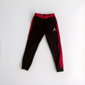 Air Jordan Nike Black Jumpman Logo Youth Sz L Joggers Sweatpants